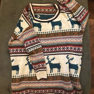 Reindeer Sweater Tunic